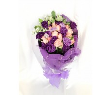 F109 PURPLE MIXED FLOWER BOUQUET